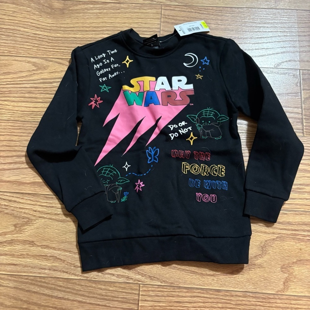 NEW Star Wars Sweatshirt Youth XS